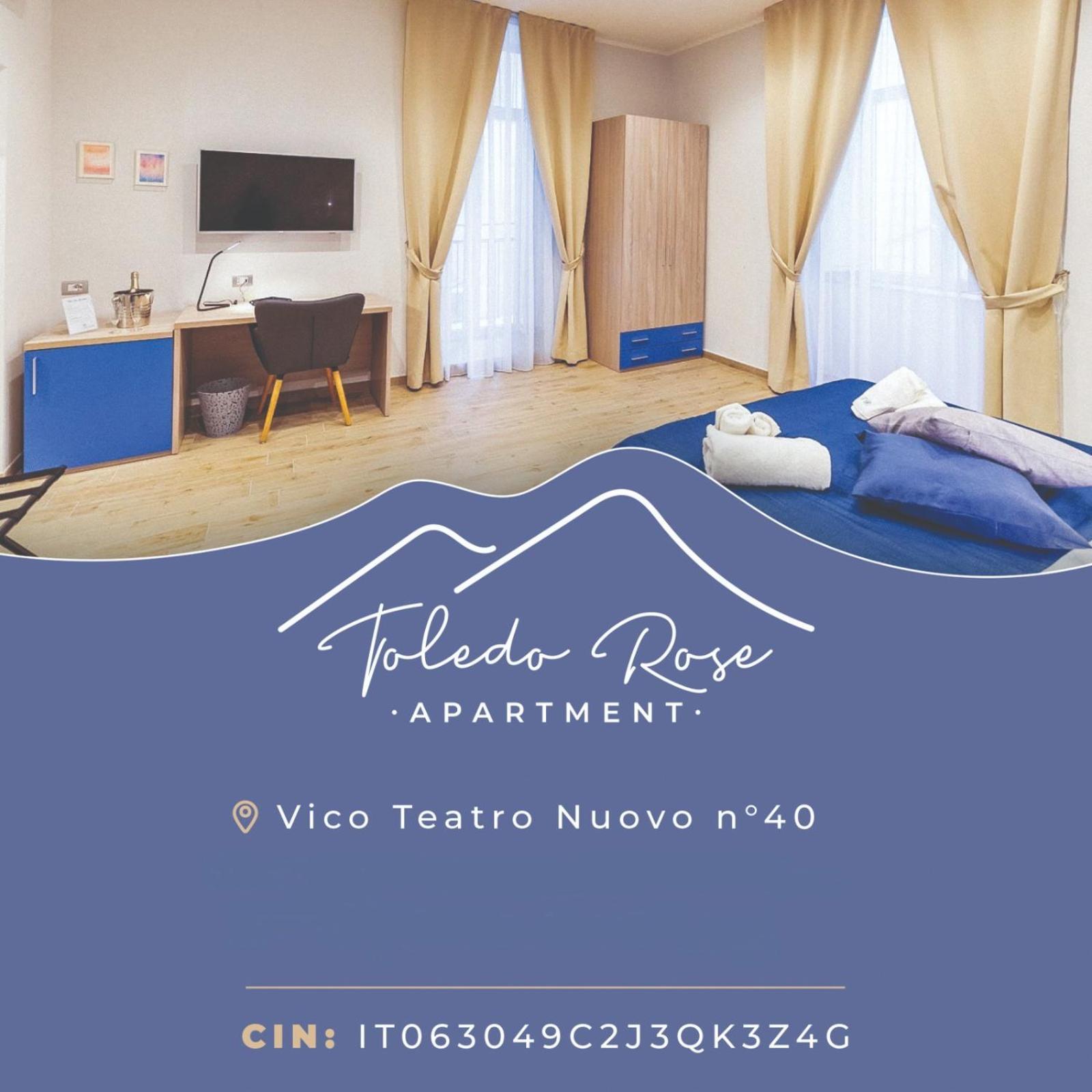 Toledo Rose Hotel Napoli Bagian luar foto